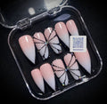 BUTTERFLY OMBRE PRESS ON NAILS