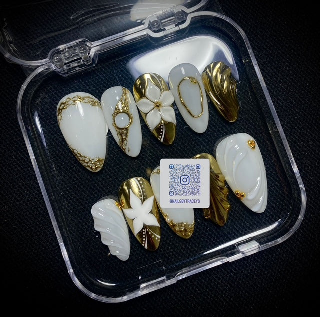 HANDMADE-LUX PRESS ON NAILS